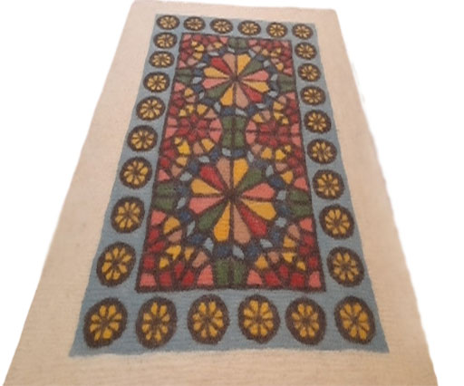 Handmade felt rugs